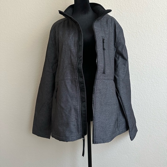 Levi's jacket men XL .Soft Shell Stand Collar Jacket - Men's - Graphite Heather - Picture 2 of 9